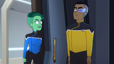 Star Trek: Lower Decks Screencaps "I Have No Bones Yet I Must Flee" (S4:E2)
