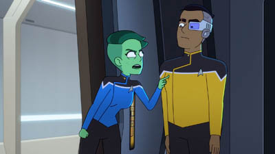 Star Trek: Lower Decks Screencaps "I Have No Bones Yet I Must Flee" (S4:E2)
