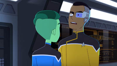 Star Trek: Lower Decks Screencaps "I Have No Bones Yet I Must Flee" (S4:E2)