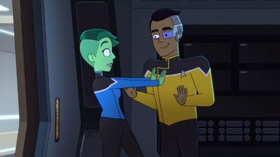 Star Trek: Lower Decks Screencaps "I Have No Bones Yet I Must Flee" (S4:E2)