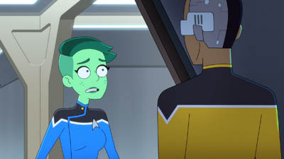 Star Trek: Lower Decks Screencaps "I Have No Bones Yet I Must Flee" (S4:E2)