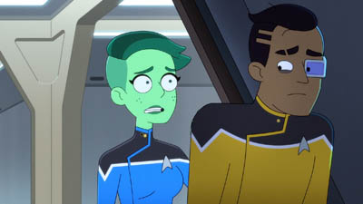Star Trek: Lower Decks Screencaps "I Have No Bones Yet I Must Flee" (S4:E2)