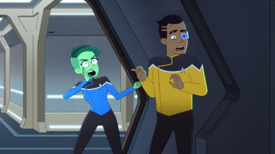 Star Trek: Lower Decks Screencaps "I Have No Bones Yet I Must Flee" (S4:E2)