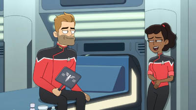 Star Trek: Lower Decks Screencaps "I Have No Bones Yet I Must Flee" (S4:E2)