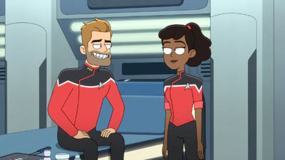 Star Trek: Lower Decks Screencaps "I Have No Bones Yet I Must Flee" (S4:E2)