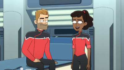 Star Trek: Lower Decks Screencaps "I Have No Bones Yet I Must Flee" (S4:E2)