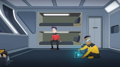 Star Trek: Lower Decks Screencaps "I Have No Bones Yet I Must Flee" (S4:E2)