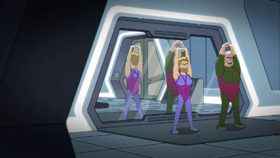 Star Trek: Lower Decks Screencaps "I Have No Bones Yet I Must Flee" (S4:E2)