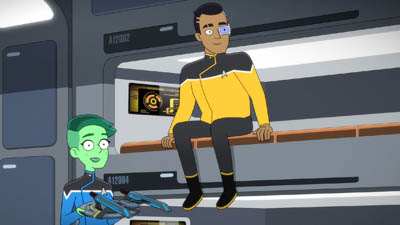 Star Trek: Lower Decks Screencaps "I Have No Bones Yet I Must Flee" (S4:E2)