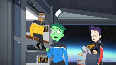 Star Trek: Lower Decks Screencaps "I Have No Bones Yet I Must Flee" (S4:E2)