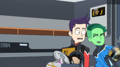 Star Trek: Lower Decks Screencaps "I Have No Bones Yet I Must Flee" (S4:E2)