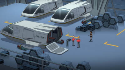 Star Trek: Lower Decks Screencaps "I Have No Bones Yet I Must Flee" (S4:E2)