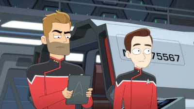 Star Trek: Lower Decks Screencaps "I Have No Bones Yet I Must Flee" (S4:E2)