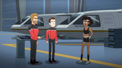 Star Trek: Lower Decks Screencaps "I Have No Bones Yet I Must Flee" (S4:E2)