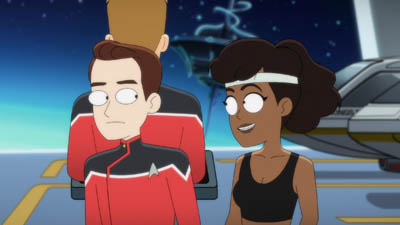 Star Trek: Lower Decks Screencaps "I Have No Bones Yet I Must Flee" (S4:E2)