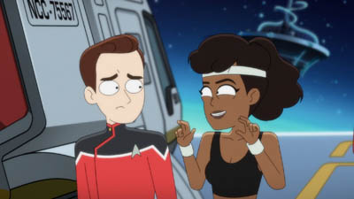Star Trek: Lower Decks Screencaps "I Have No Bones Yet I Must Flee" (S4:E2)