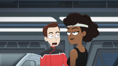 Star Trek: Lower Decks Screencaps "I Have No Bones Yet I Must Flee" (S4:E2)