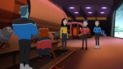 Star Trek: Lower Decks Screencaps "In the Cradle of Vexilon" (S4:E3)