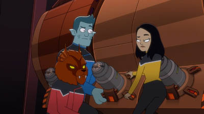Star Trek: Lower Decks Screencaps "In the Cradle of Vexilon" (S4:E3)