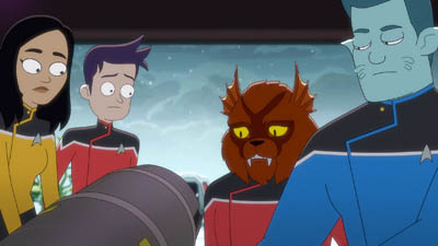 Star Trek: Lower Decks Screencaps "In the Cradle of Vexilon" (S4:E3)