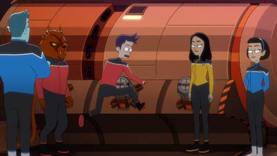 Star Trek: Lower Decks Screencaps "In the Cradle of Vexilon" (S4:E3)