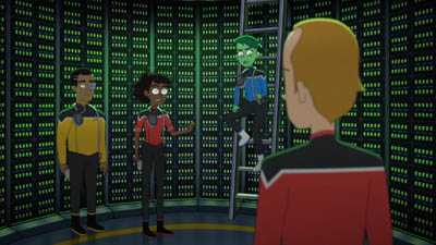 Star Trek: Lower Decks Screencaps "In the Cradle of Vexilon" (S4:E3)