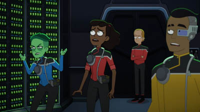 Star Trek: Lower Decks Screencaps "In the Cradle of Vexilon" (S4:E3)