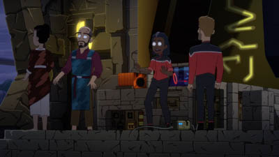 Star Trek: Lower Decks Screencaps "In the Cradle of Vexilon" (S4:E3)