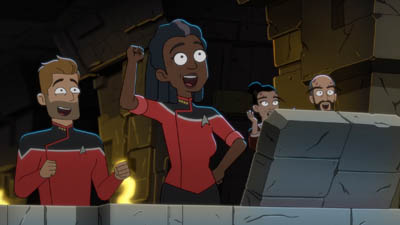 Star Trek: Lower Decks Screencaps "In the Cradle of Vexilon" (S4:E3)