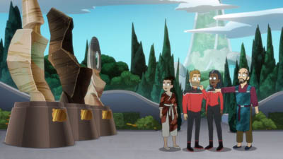 Star Trek: Lower Decks Screencaps "In the Cradle of Vexilon" (S4:E3)