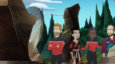 Star Trek: Lower Decks Screencaps "In the Cradle of Vexilon" (S4:E3)