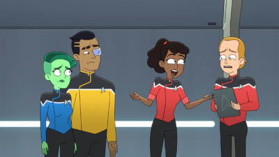 Star Trek: Lower Decks Screencaps "In the Cradle of Vexilon" (S4:E3)