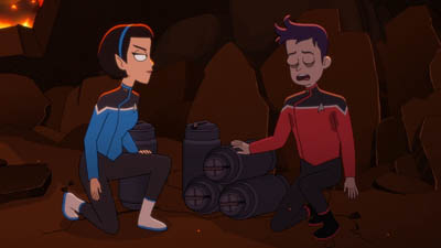 Star Trek: Lower Decks Screencaps "In the Cradle of Vexilon" (S4:E3)