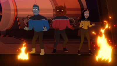Star Trek: Lower Decks Screencaps "In the Cradle of Vexilon" (S4:E3)