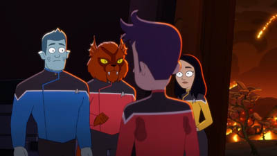 Star Trek: Lower Decks Screencaps "In the Cradle of Vexilon" (S4:E3)