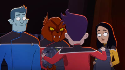 Star Trek: Lower Decks Screencaps "In the Cradle of Vexilon" (S4:E3)