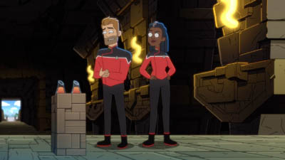 Star Trek: Lower Decks Screencaps "In the Cradle of Vexilon" (S4:E3)