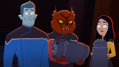 Star Trek: Lower Decks Screencaps "In the Cradle of Vexilon" (S4:E3)