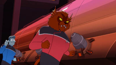 Star Trek: Lower Decks Screencaps "In the Cradle of Vexilon" (S4:E3)