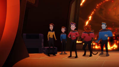 Star Trek: Lower Decks Screencaps "In the Cradle of Vexilon" (S4:E3)