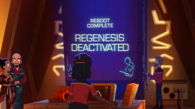 Star Trek: Lower Decks Screencaps "In the Cradle of Vexilon" (S4:E3)