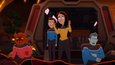 Star Trek: Lower Decks Screencaps "In the Cradle of Vexilon" (S4:E3)