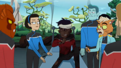 Star Trek: Lower Decks Screencaps "In the Cradle of Vexilon" (S4:E3)