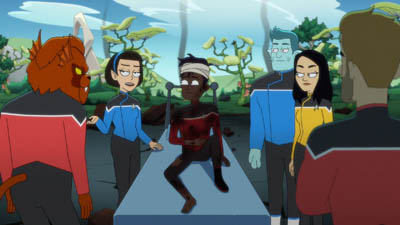 Star Trek: Lower Decks Screencaps "In the Cradle of Vexilon" (S4:E3)