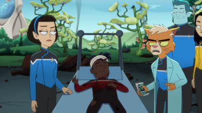 Star Trek: Lower Decks Screencaps "In the Cradle of Vexilon" (S4:E3)