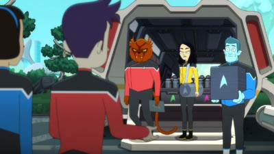 Star Trek: Lower Decks Screencaps "In the Cradle of Vexilon" (S4:E3)