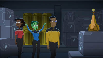 Star Trek: Lower Decks Screencaps "In the Cradle of Vexilon" (S4:E3)