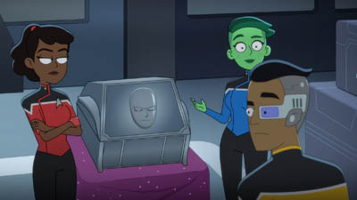 Star Trek: Lower Decks Screencaps "In the Cradle of Vexilon" (S4:E3)