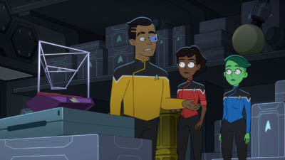 Star Trek: Lower Decks Screencaps "In the Cradle of Vexilon" (S4:E3)