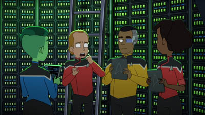 Star Trek: Lower Decks Screencaps "In the Cradle of Vexilon" (S4:E3)